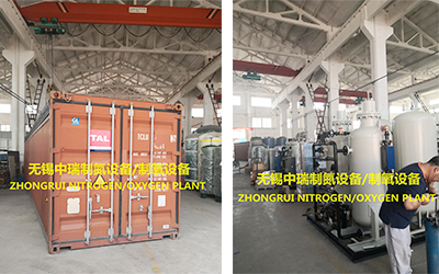 中秋節前，無錫中瑞空分制氮機制氧機的生產與發貨皆異常忙碌